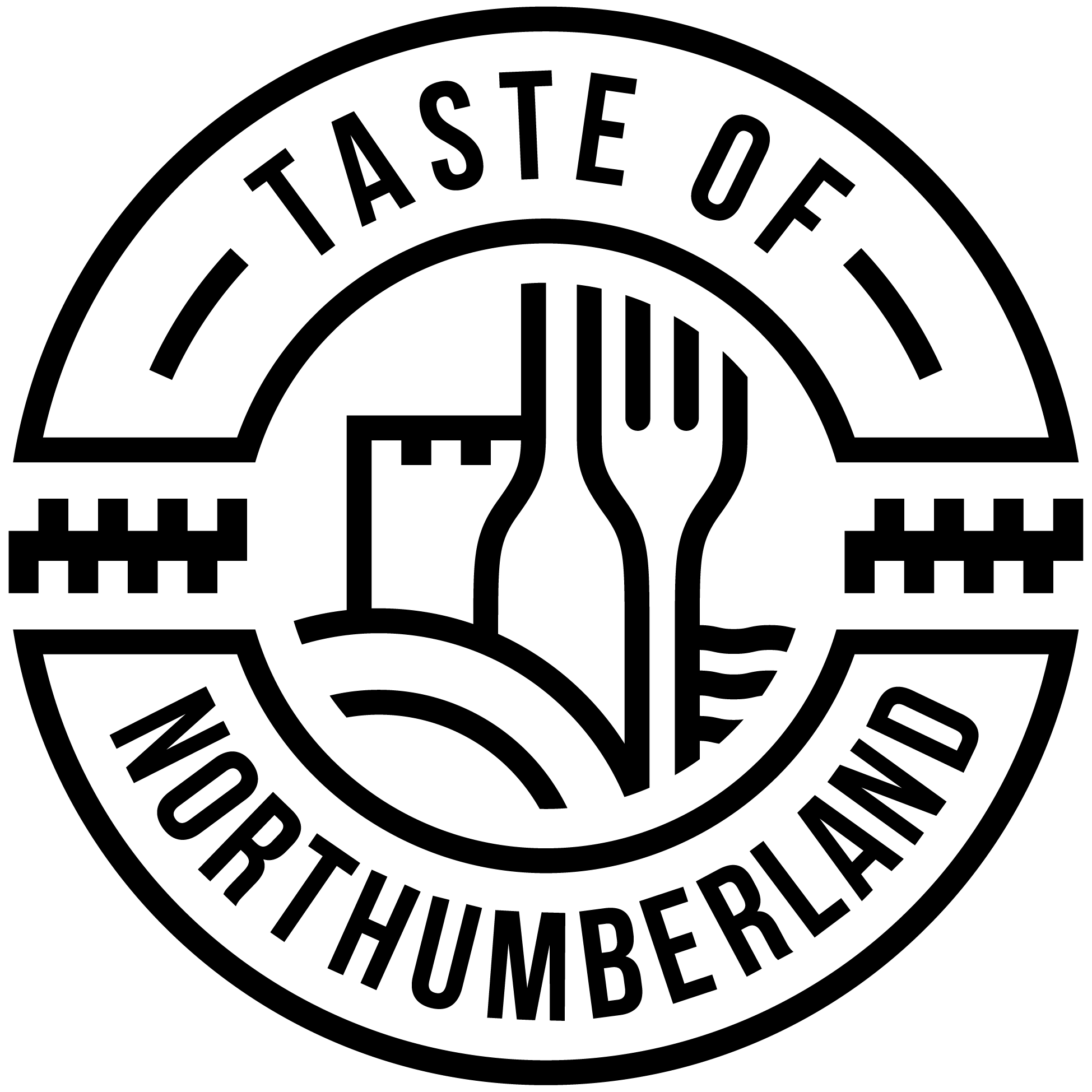 Taste Of Northumberland logo